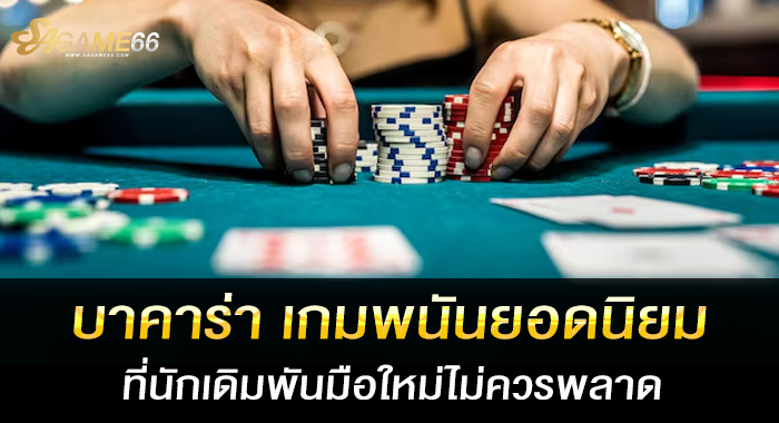 บาคาร่า เกมพนันยอดนิยมที่นักเดิมพันมือใหม่ไม่ควรพลาด