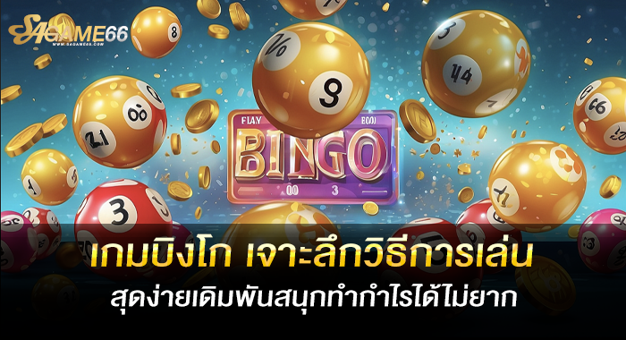 เกมบิงโก เจาะลึกวิธีการเล่นสุดง่ายเดิมพันสนุกทำกำไรได้ไม่ยาก